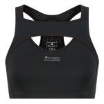 Shock Absorber Crop top -urheilutoppi. Väri: Musta